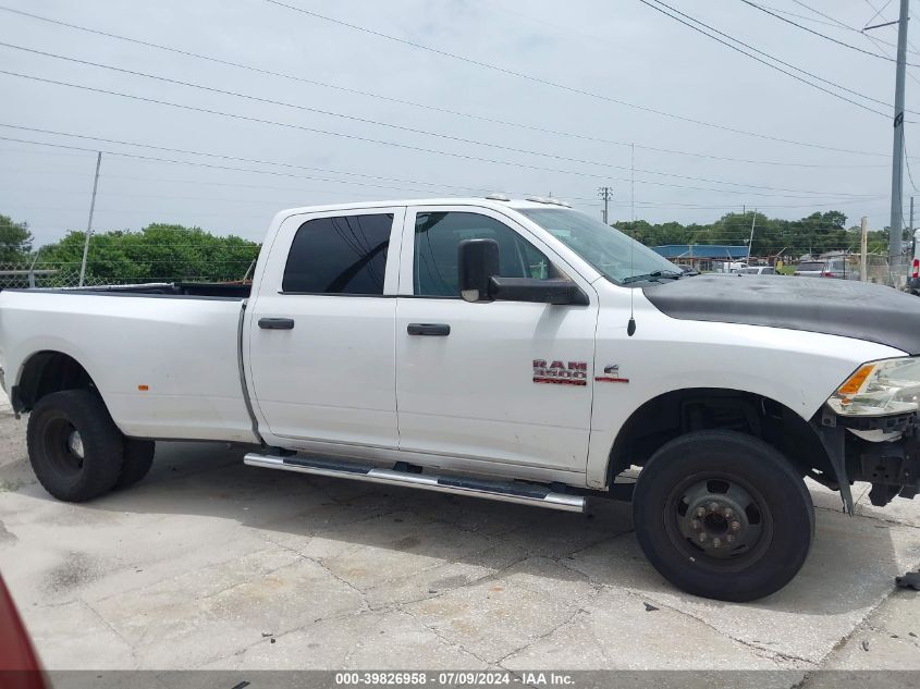 2017 Ram 3500 Tradesman 4X4 8' Box VIN: 3C63RRGL9HG666585 Lot: 39826958