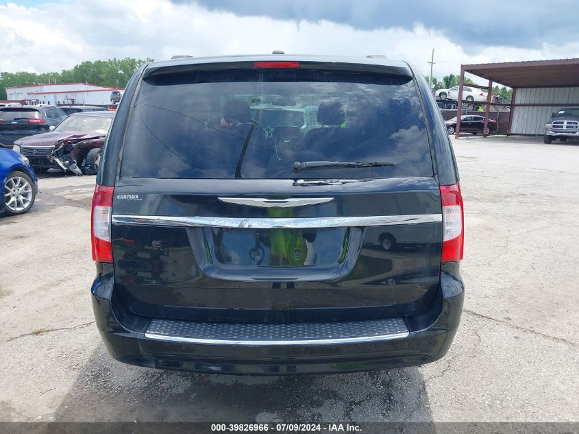 2016 Chrysler Town & Country Touring VIN: 2C4RC1BG4GR261629 Lot: 39826966