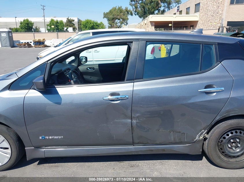 2019 NISSAN LEAF S - 1N4AZ1CP8KC309215