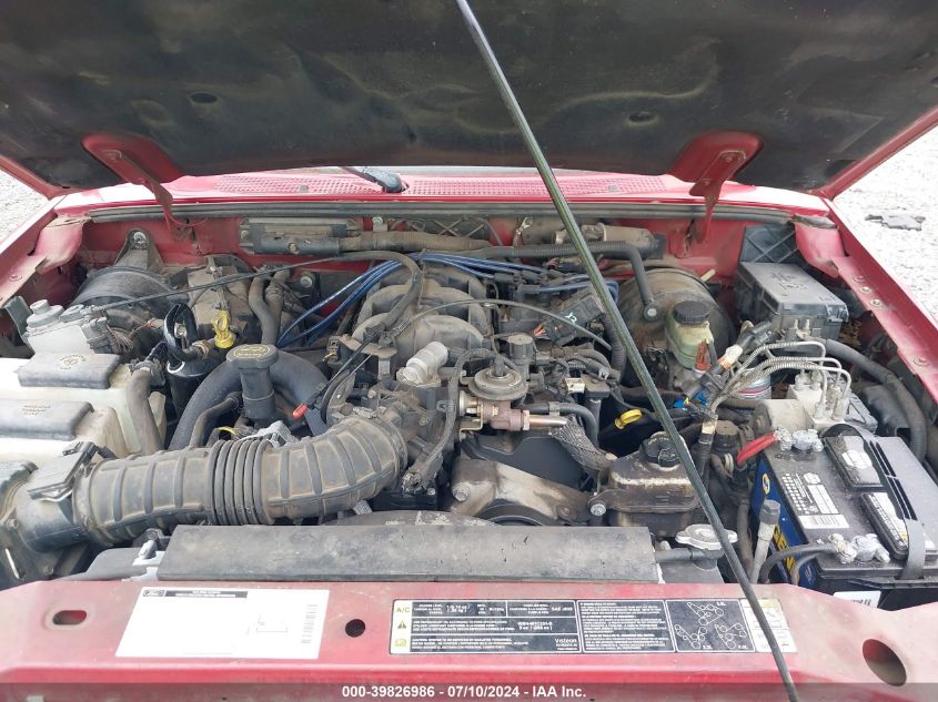 2001 Ford Ranger Edge/Xlt VIN: 1FTYR14EX1TA38520 Lot: 39826986