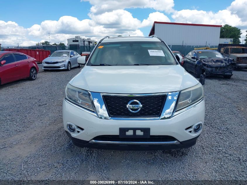 2015 Nissan Pathfinder Sl VIN: 5N1AR2MMXFC609232 Lot: 39826999