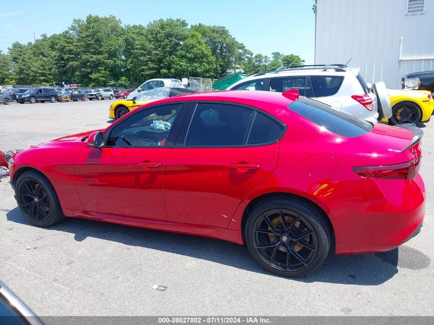 2020 Alfa Romeo Giulia Awd VIN: ZARFANAN2L7632837 Lot: 39827002