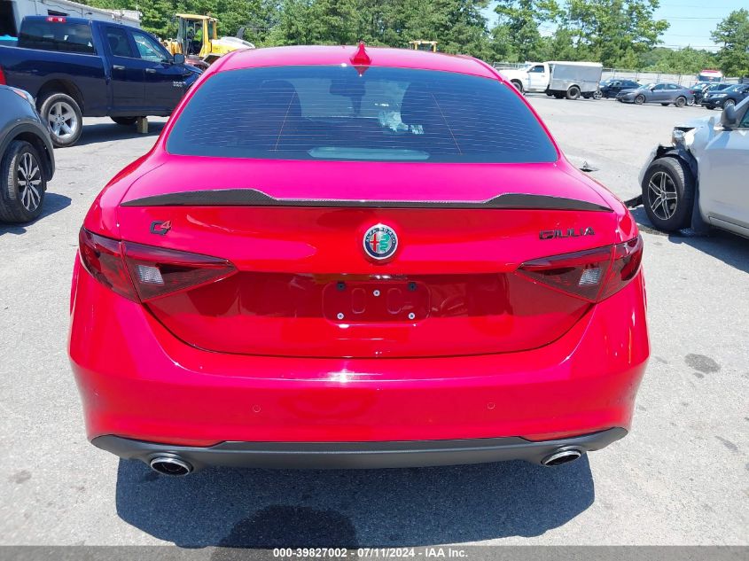 2020 Alfa Romeo Giulia Awd VIN: ZARFANAN2L7632837 Lot: 39827002