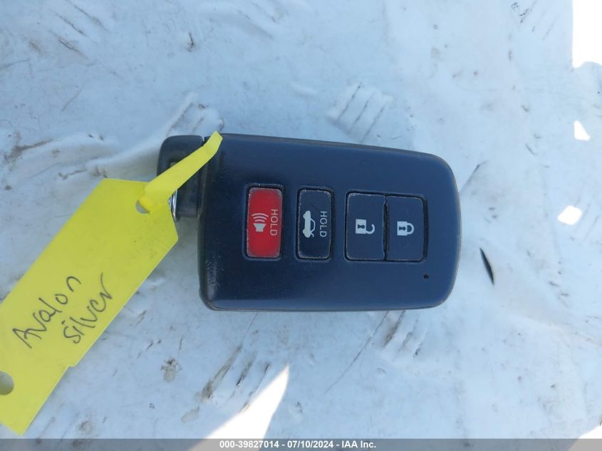 2013 Toyota Avalon Xle Premium VIN: 4T1BK1EB3DU039890 Lot: 39827014