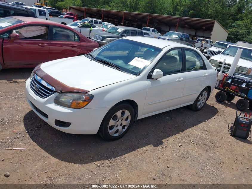 2009 Kia Spectra Ex VIN: KNAFE221395654677 Lot: 39827022