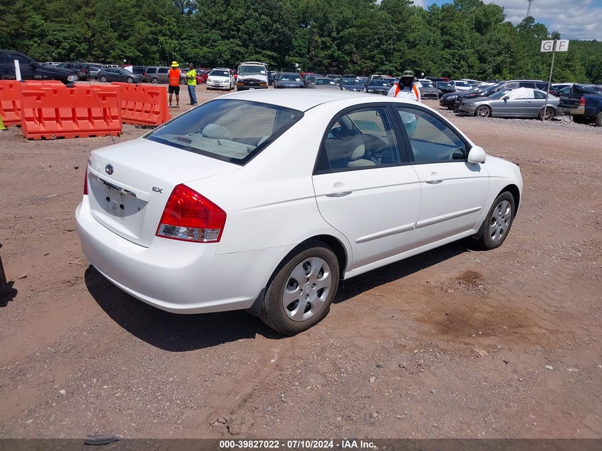 2009 Kia Spectra Ex VIN: KNAFE221395654677 Lot: 39827022