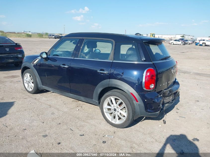 2014 Mini Cooper Countryman S VIN: WMWZC3C53EWP26900 Lot: 39827040