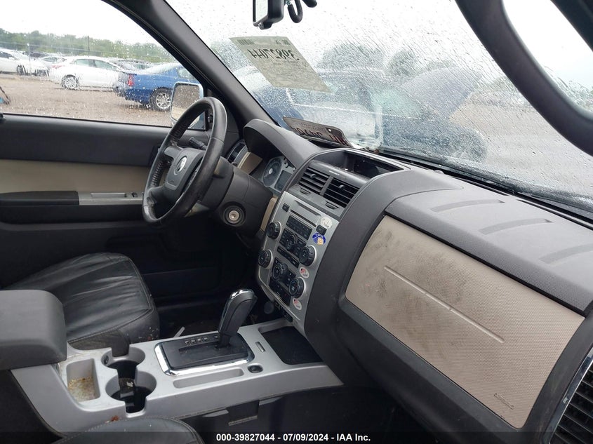 2009 Mercury Mariner Premier VIN: 4M2CU87G99KJ01097 Lot: 39827044