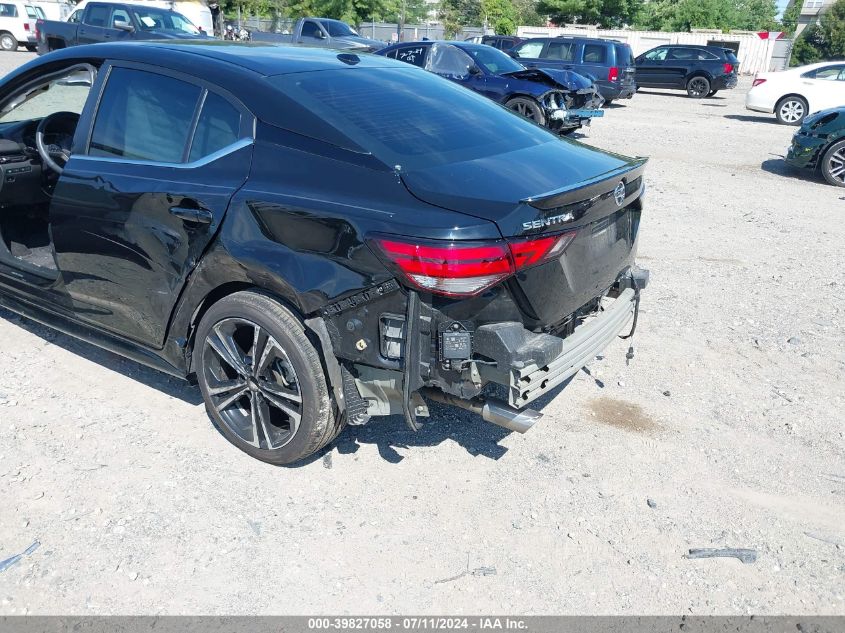 2020 Nissan Sentra Sr Xtronic Cvt VIN: 3N1AB8DV9LY296717 Lot: 39827058