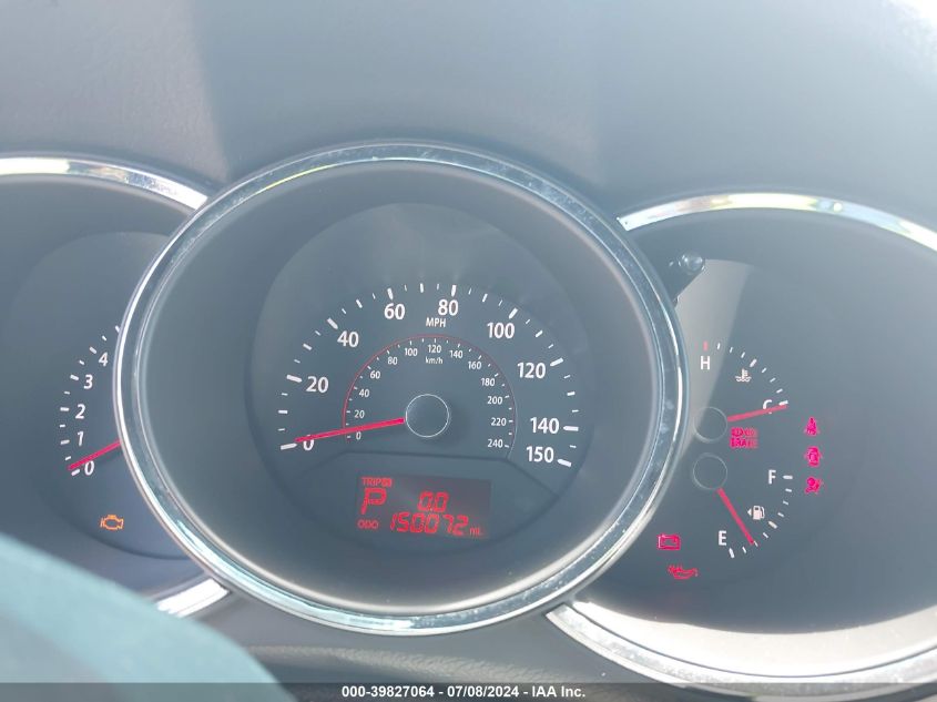 2012 Kia Sorento Lx VIN: 5XYKT3A6XCG199853 Lot: 39827064