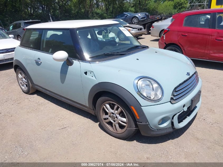 WMWSU3C57CT185153 | 2012 MINI COOPER