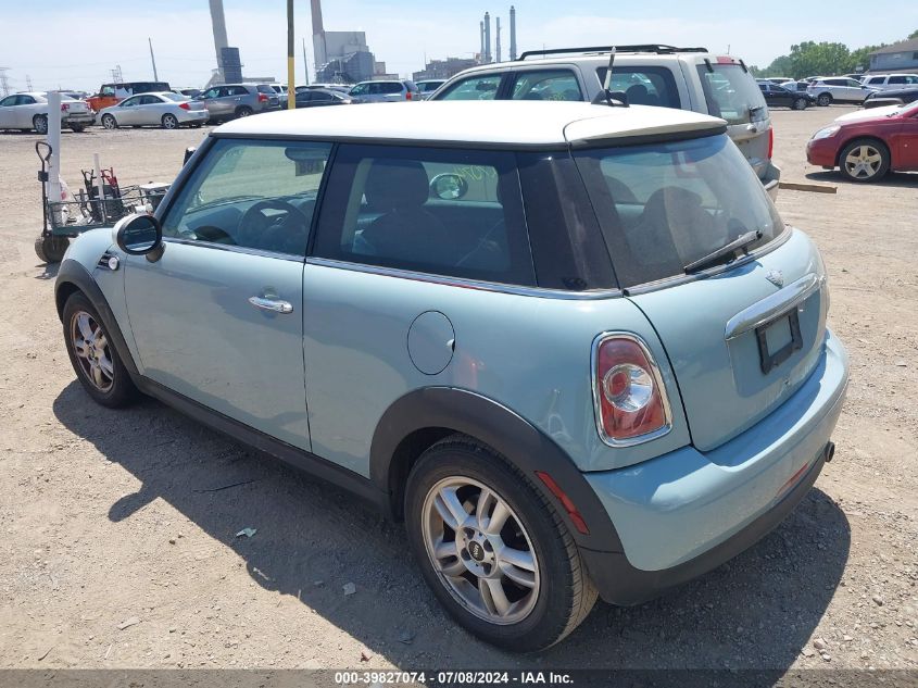 WMWSU3C57CT185153 | 2012 MINI COOPER