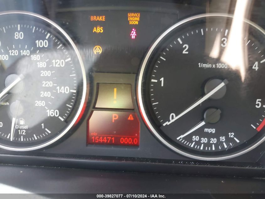 2011 BMW 335D VIN: WBAPN7C59BA948889 Lot: 39827077