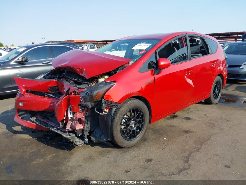 2014 Toyota Prius V VIN: JTDZN3EU6EJ002228 Lot: 39827078