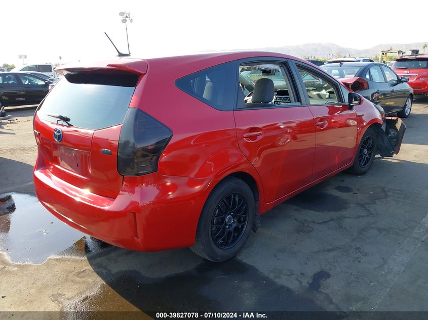 2014 Toyota Prius V VIN: JTDZN3EU6EJ002228 Lot: 39827078