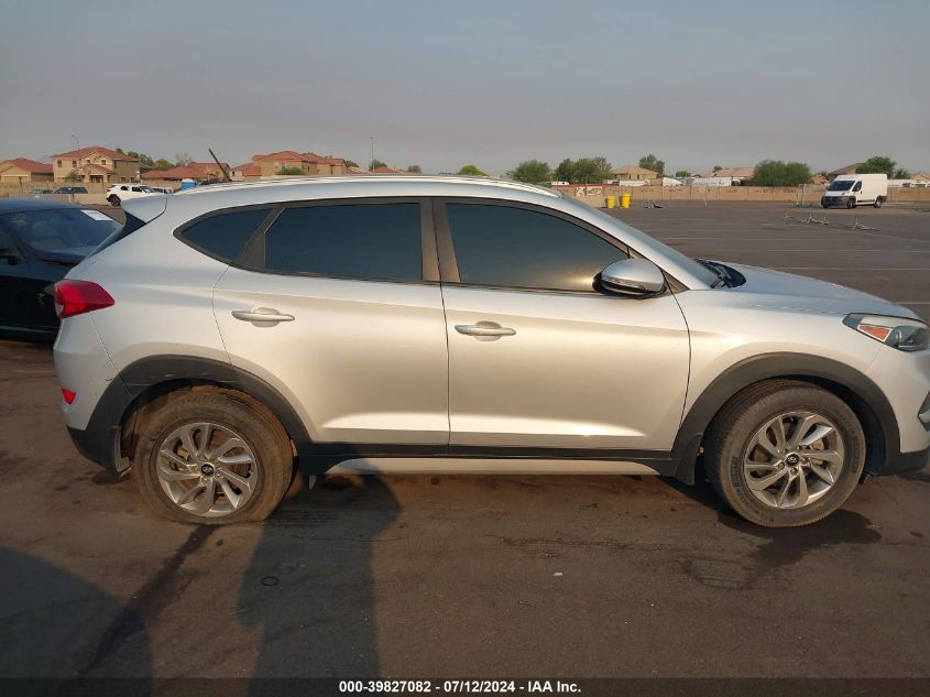 2017 Hyundai Tucson Limited/Sport And Eco/Se VIN: KM8J33A22HU415933 Lot: 39827082