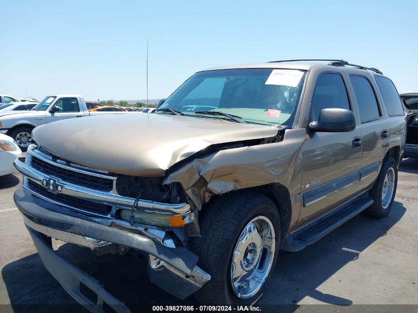 2003 Chevrolet Tahoe C1500 VIN: 1GNEC13Z83R162124 Lot: 39827086