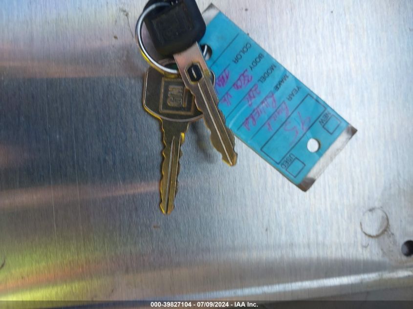 1995 Buick Riviera VIN: 1G4GD2214S4704939 Lot: 39827104