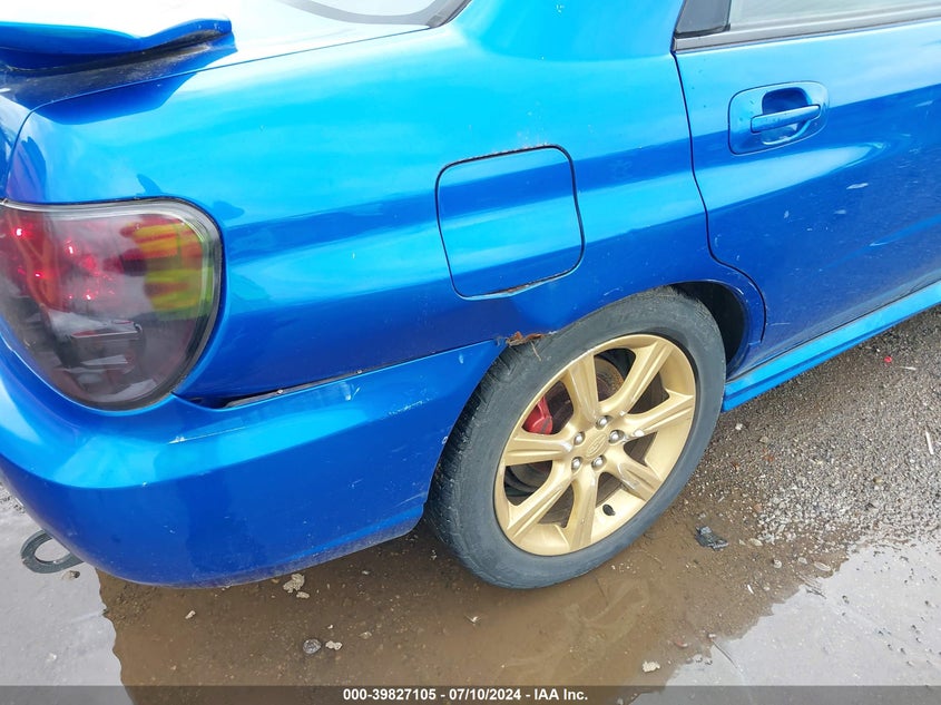 2007 Subaru Impreza Wrx/Limited VIN: JF1GD74687H503352 Lot: 39827105