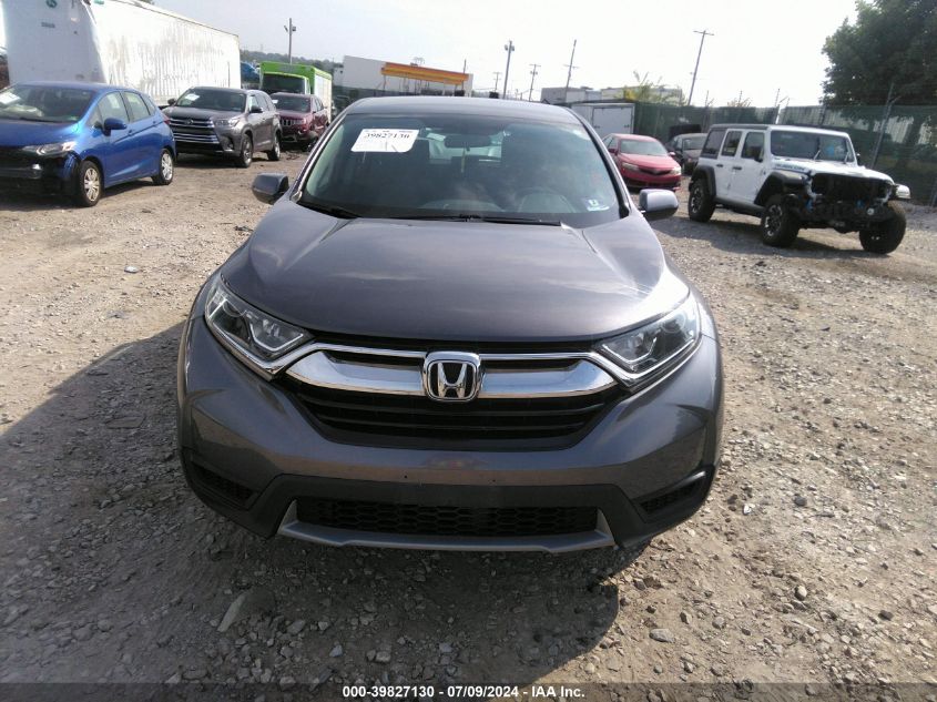 2019 Honda Cr-V Lx VIN: 5J6RW6H38KL000654 Lot: 39827130