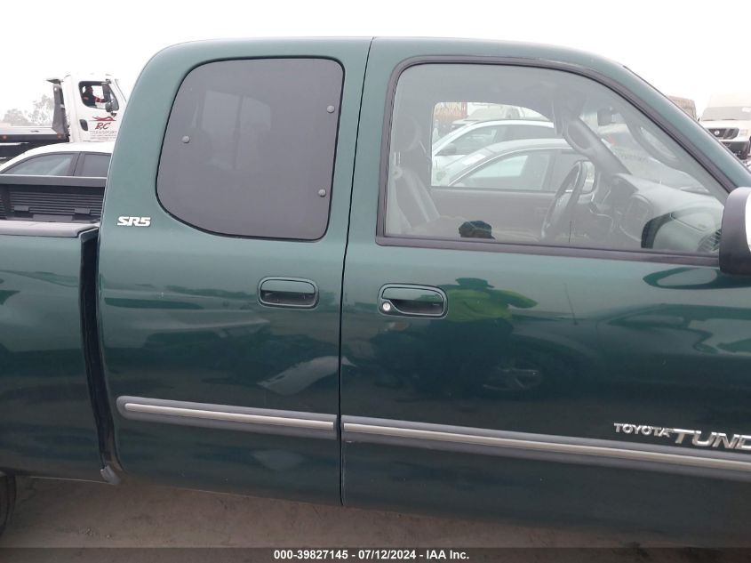 2004 Toyota Tundra Sr5 V8 VIN: 5TBRT34124S445516 Lot: 39827145