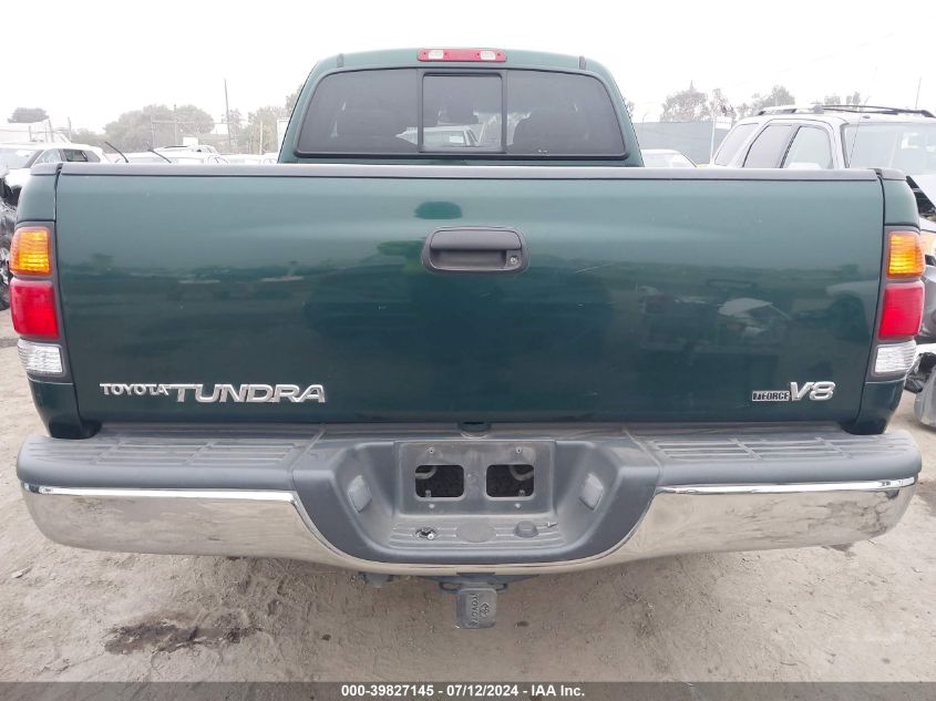 2004 Toyota Tundra Sr5 V8 VIN: 5TBRT34124S445516 Lot: 39827145