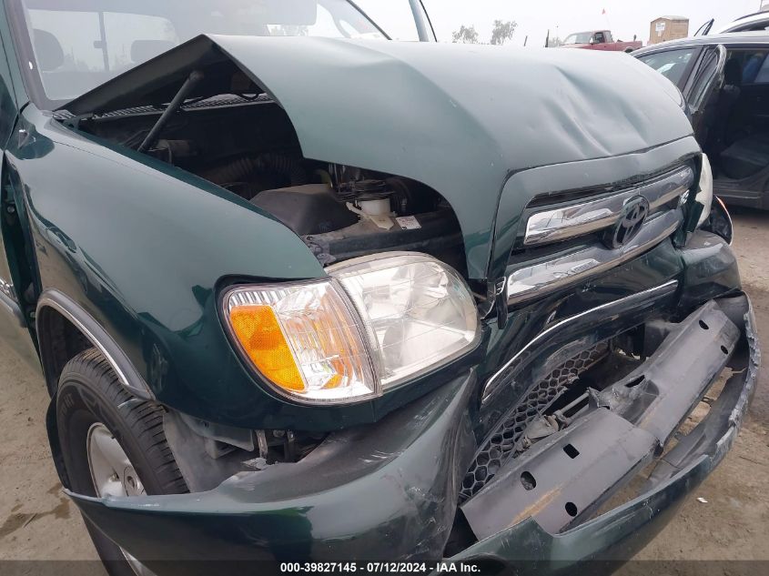 2004 Toyota Tundra Sr5 V8 VIN: 5TBRT34124S445516 Lot: 39827145