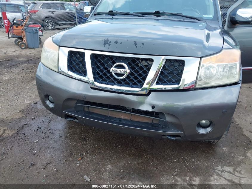 2012 Nissan Armada Platinum VIN: 5N1AA0NC6CN600626 Lot: 39827151