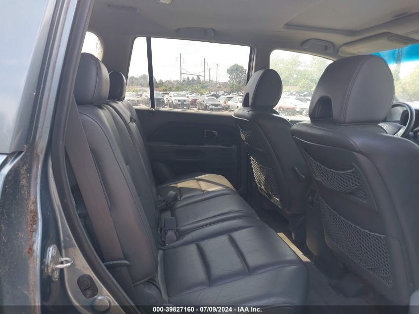 2006 Honda Pilot Ex-L VIN: 2HKYF18576H565056 Lot: 39827160