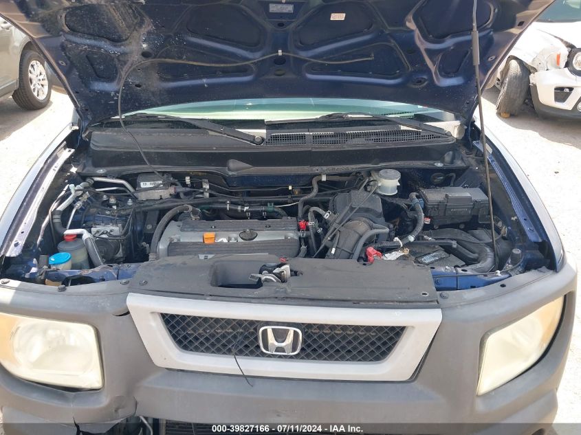 2003 Honda Element Ex VIN: 5J6YH28563L010326 Lot: 39827166