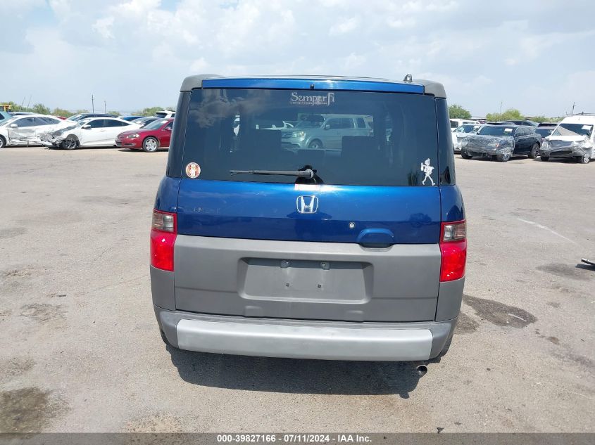 2003 Honda Element Ex VIN: 5J6YH28563L010326 Lot: 39827166