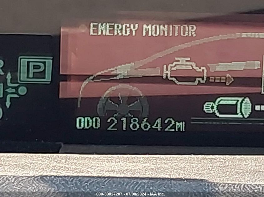 2011 Toyota Prius Two VIN: JTDKN3DU0B1408407 Lot: 39827207