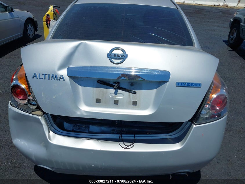 2011 Nissan Altima Hybrid VIN: 1N4CL2AP1BC118061 Lot: 39827211