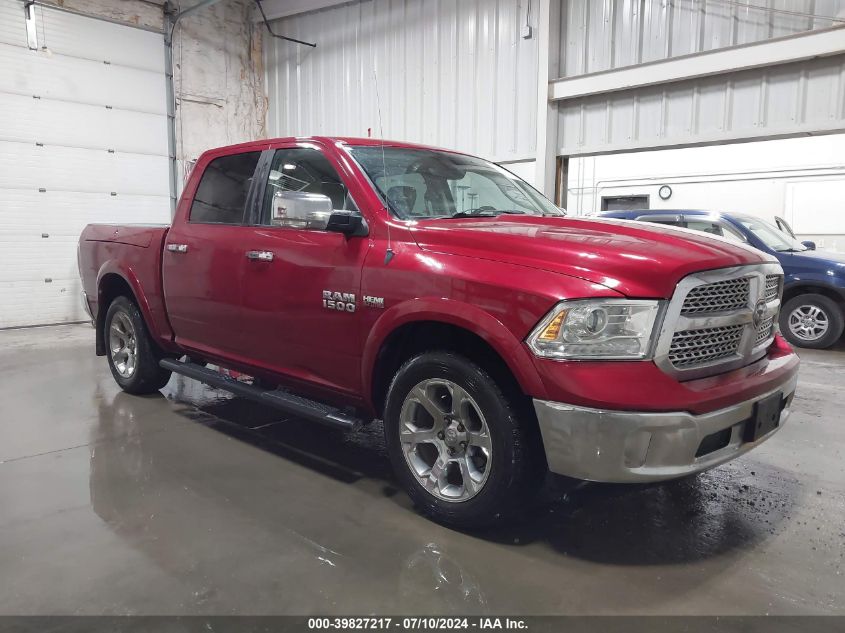 2013 Ram 1500 Laramie VIN: 1C6RR7NT8DS507027 Lot: 39827217