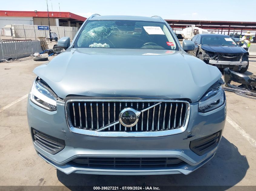 2020 Volvo Xc90 T5 Momentum VIN: YV4102PKXL1595801 Lot: 39827221