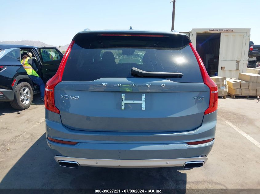 2020 Volvo Xc90 T5 Momentum VIN: YV4102PKXL1595801 Lot: 39827221