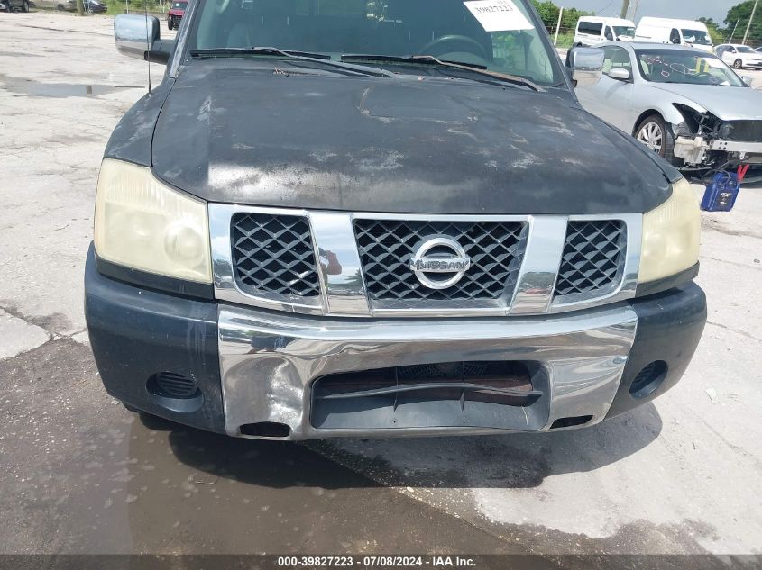 2004 Nissan Titan Se VIN: 1N6AA06AX4N565671 Lot: 39827223