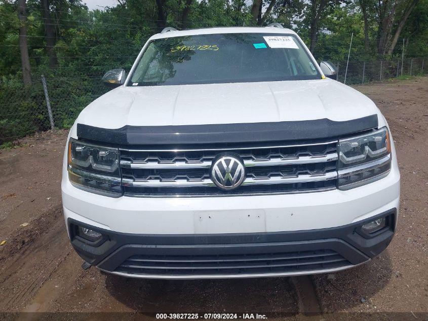 2019 Volkswagen Atlas 3.6L V6 Se W/Technology VIN: 1V2UR2CA2KC547701 Lot: 39827225