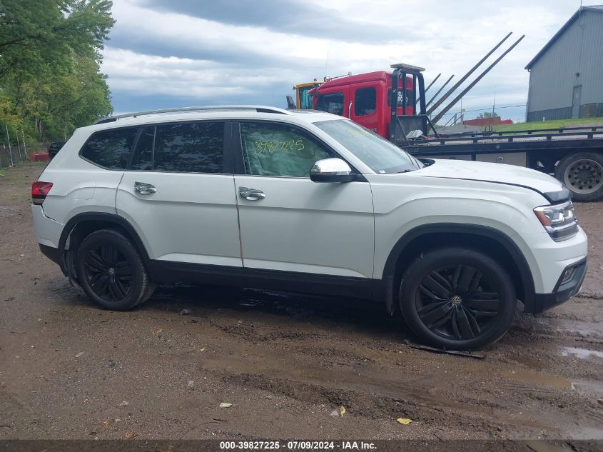 2019 Volkswagen Atlas 3.6L V6 Se W/Technology VIN: 1V2UR2CA2KC547701 Lot: 39827225