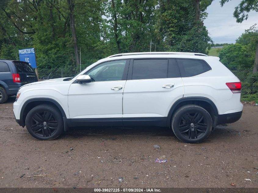 2019 Volkswagen Atlas 3.6L V6 Se W/Technology VIN: 1V2UR2CA2KC547701 Lot: 39827225