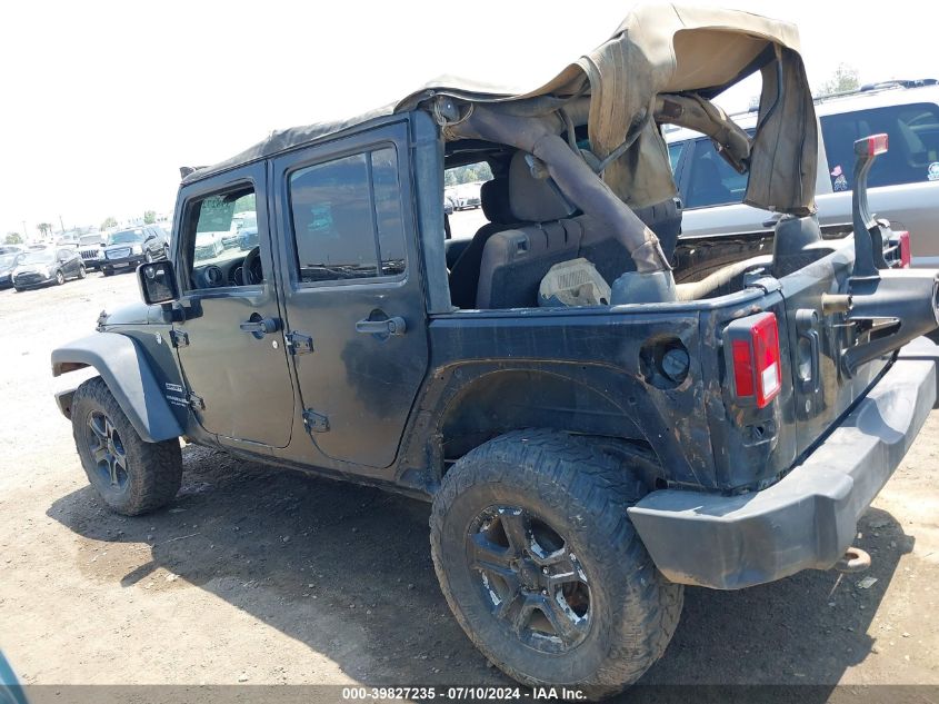 2016 Jeep Wrangler Unlimited Sport VIN: 1C4BJWDG1GL155861 Lot: 39827235