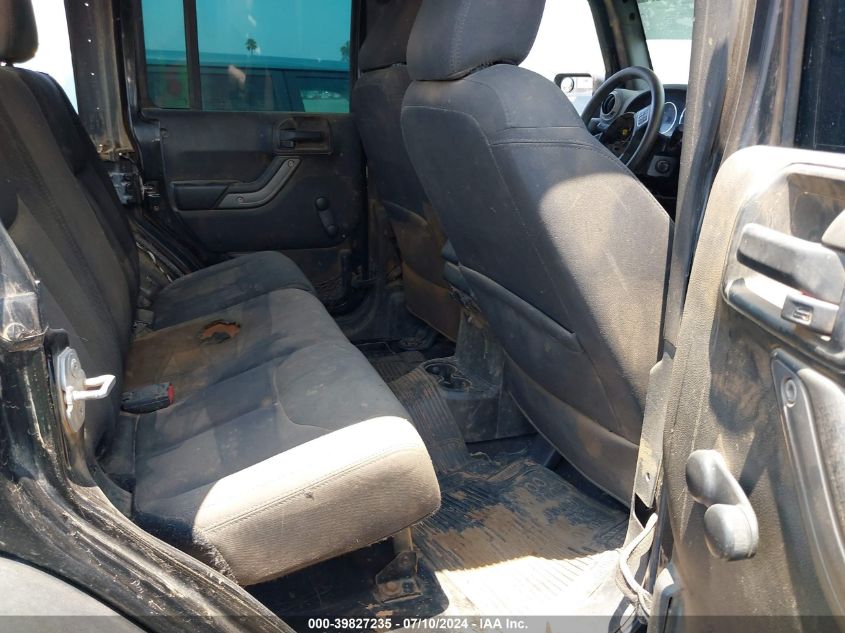 2016 Jeep Wrangler Unlimited Sport VIN: 1C4BJWDG1GL155861 Lot: 39827235