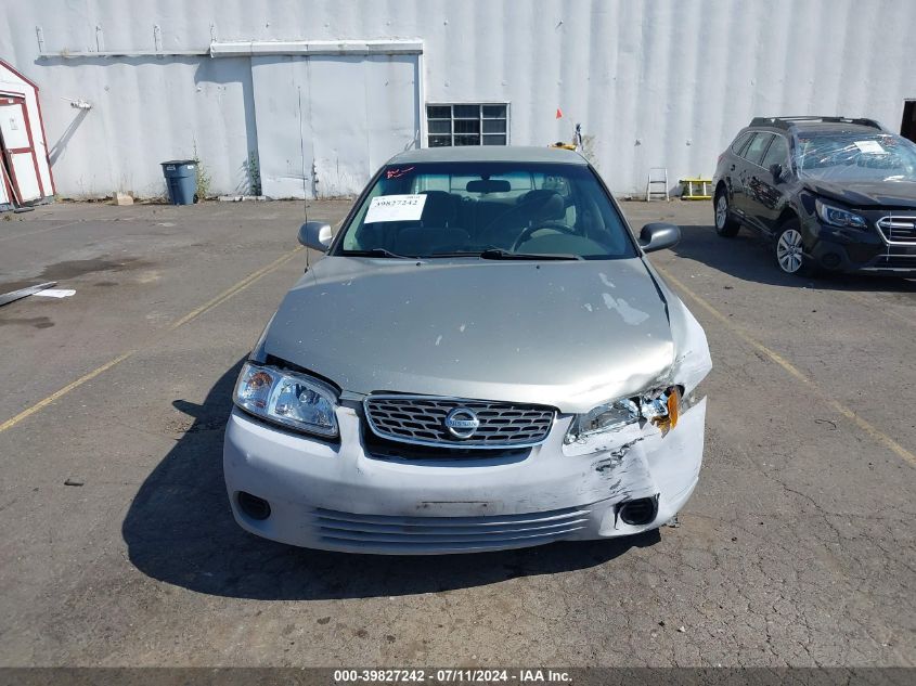 2002 Nissan Sentra Gxe VIN: 3N1CB51D52L621670 Lot: 39827242