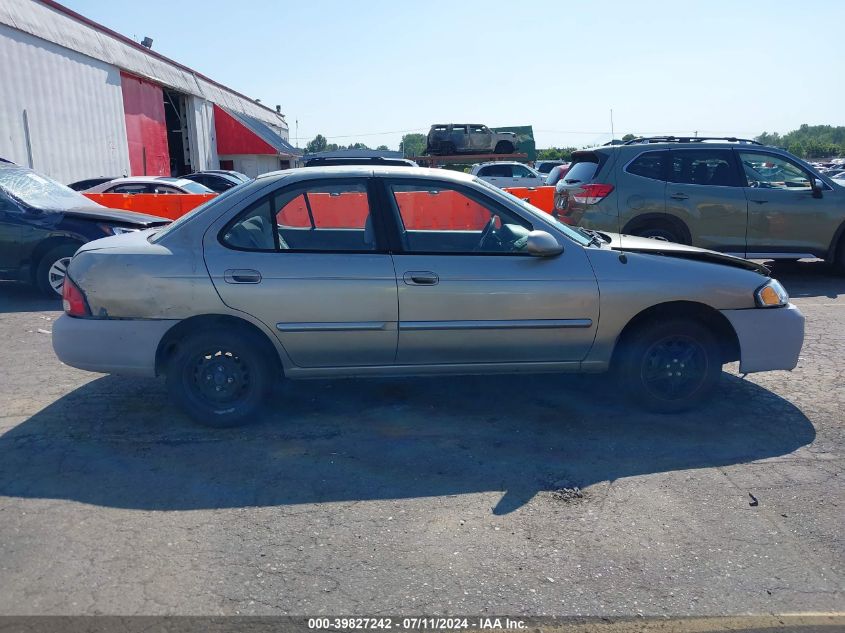2002 Nissan Sentra Gxe VIN: 3N1CB51D52L621670 Lot: 39827242