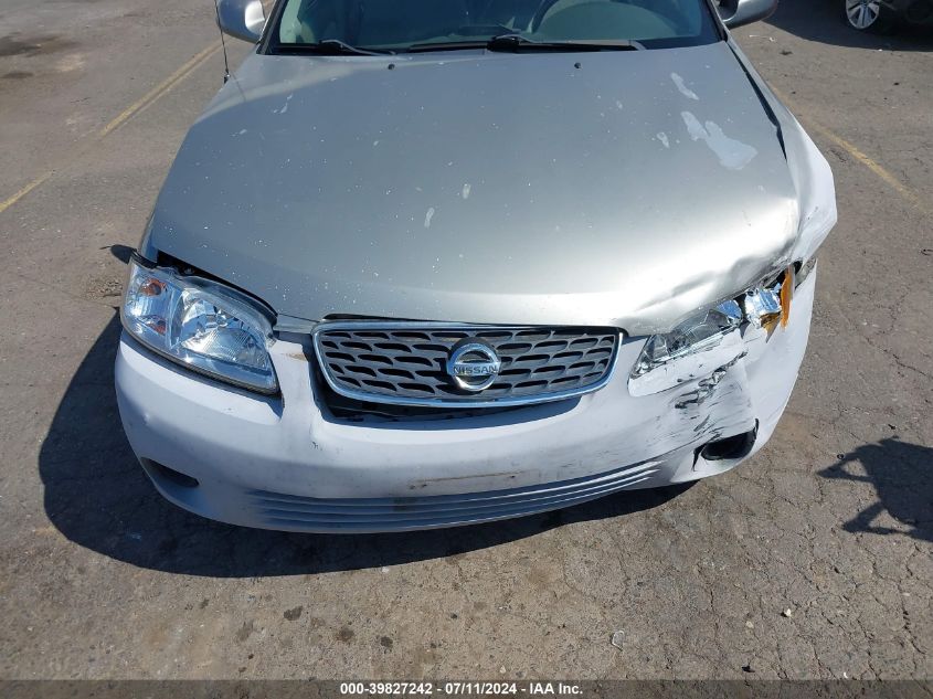 2002 Nissan Sentra Gxe VIN: 3N1CB51D52L621670 Lot: 39827242