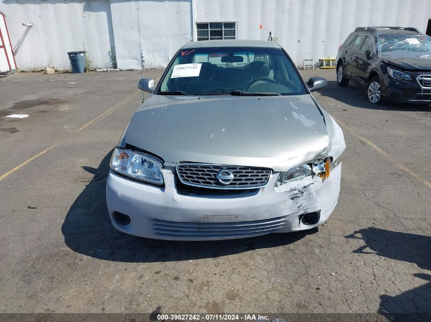 2002 Nissan Sentra Gxe VIN: 3N1CB51D52L621670 Lot: 39827242