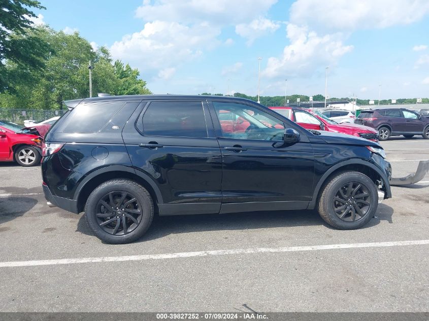 2019 Land Rover Discovery Sport Se VIN: SALCP2FX0KH784394 Lot: 39827252