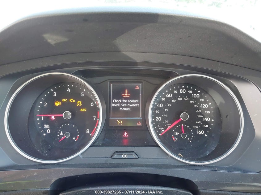 VIN 3VV1B7AX5KM190057 2019 VOLKSWAGEN TIGUAN 2.0T S