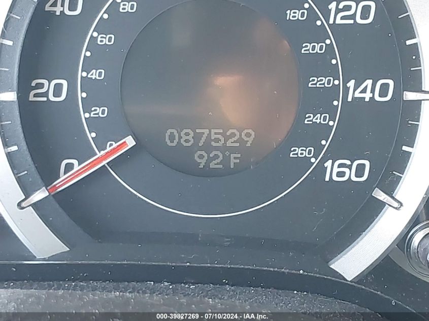 2010 Acura Tsx 2.4 VIN: JH4CU2F61AC019745 Lot: 39827269