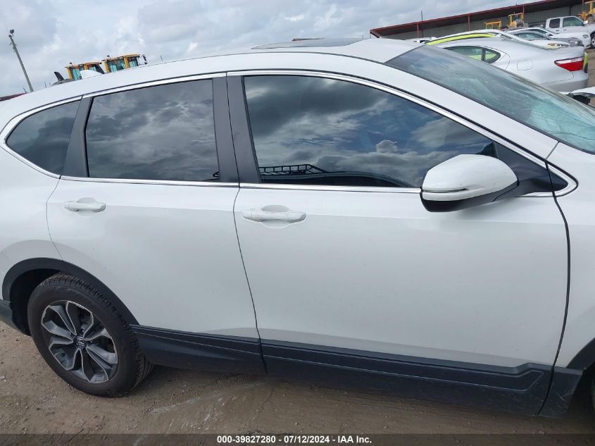 2020 Honda Cr-V 2Wd Ex VIN: 5J6RW1H54LA003780 Lot: 39827280